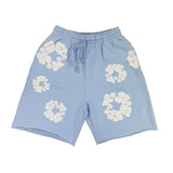 Denim Tears Baby Blue Jersey Shorts