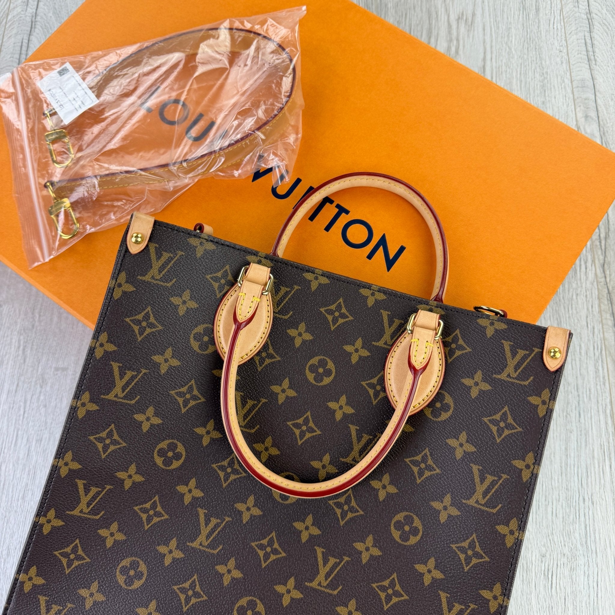 Louis Vuitton Women’s Brown Monogram Cloth Tote Bag - Morely TrendsLouis Vuitton Type here:)