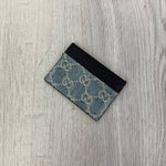 Gucci GG Denim Monogram Card Holder - Morely TrendsGucci Type here:)