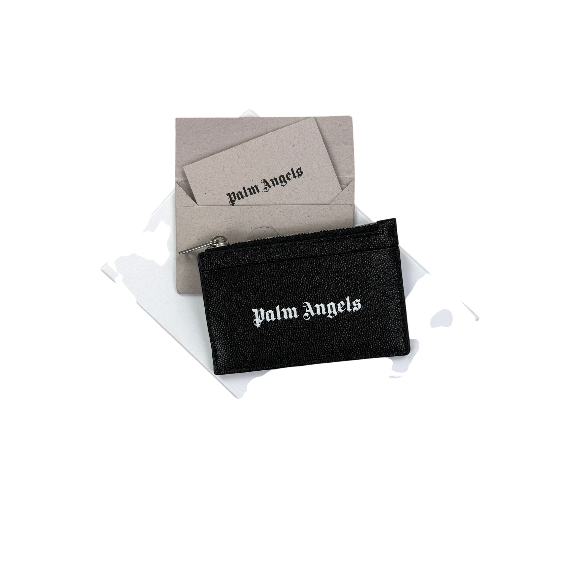 Palm Angels Black Zip-up Card Holder - Morely TrendsPalm Angels Type here:)
