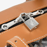 Goyard Bowling 45 Bag Black Tan