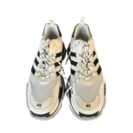 Balenciaga Adidas White & Black Triple S Sneakers - Morely TrendsBalenciaga Type here:)