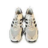 Balenciaga Adidas White & Black Triple S Sneakers - Morely TrendsBalenciaga Type here:)