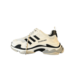 Balenciaga Adidas White & Black Triple S Sneakers - Morely TrendsBalenciaga Type here:)