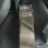 Balenciaga Black & Beige Tape Logo Hoodie - Morely TrendsBalenciaga Type here:)