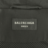 Balenciaga Black & Grey Loop Sports Logo Track Jacket - Morely TrendsBalenciaga Type here:)