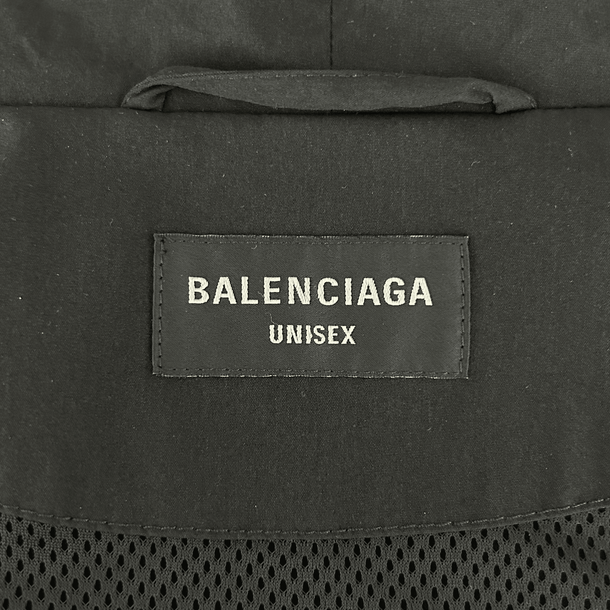 Balenciaga Black & Grey Loop Sports Logo Track Jacket - Morely TrendsBalenciaga Type here:)
