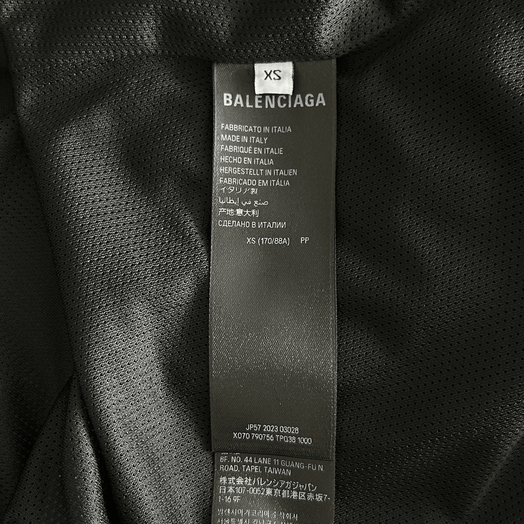 Balenciaga Black Red & White Logo Track Jacket - Morely TrendsBalenciaga Type here:)