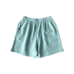 Balenciaga Turquoise BB Embroidered Logo Shorts - Morely TrendsBalenciaga Type here:)