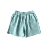 Balenciaga Turquoise BB Embroidered Logo Shorts - Morely TrendsBalenciaga Type here:)