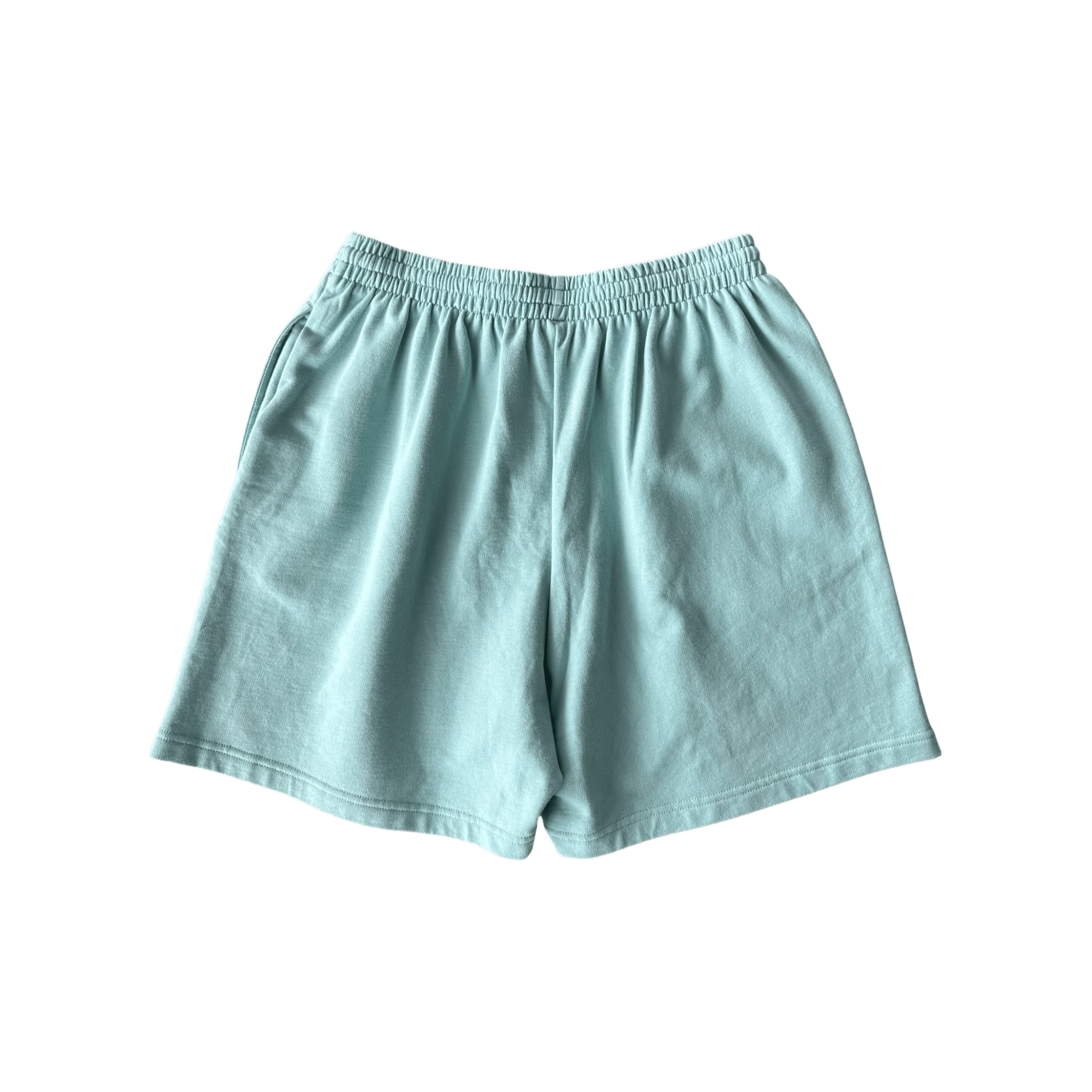 Balenciaga Turquoise BB Embroidered Logo Shorts - Morely TrendsBalenciaga Type here:)