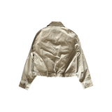 Bottega Veneta Beige Button Up Work Jacket - Morely TrendsBottega Veneta Type here:)
