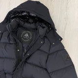 Moose Knuckles Men’s Black Down Jacket - Medium - Morely TrendsMoose Knuckle Type here:)
