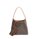 Goyard Boheme Hobo Bag Black Tan