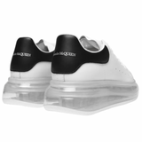 Alexander McQueen Oversized Clear Women's Sneaker - White/Black