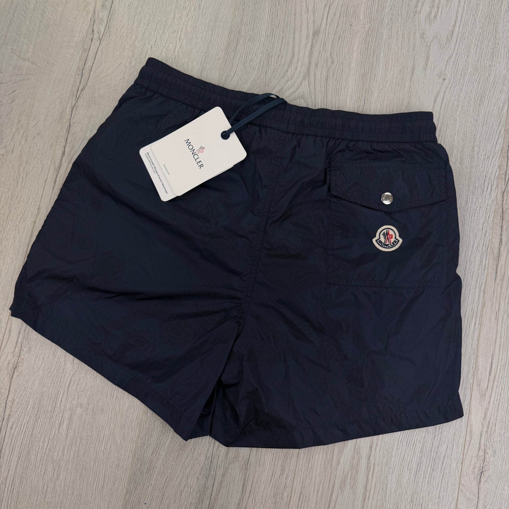 Moncler Men’s Navy Swim Shorts - Medium - Morely TrendsMoncler Type here:)