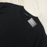 Louis Vuitton Men's Black Embossed T-shirt