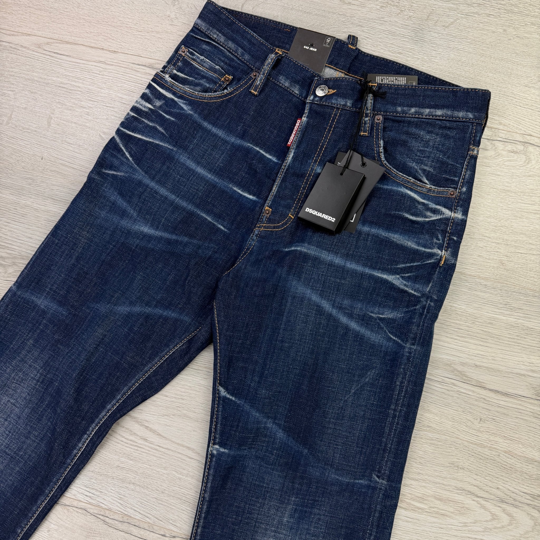 Dsquared2 Men’s Blue 642 Straight Jeans - Morely TrendsDsquared2 Type here:)
