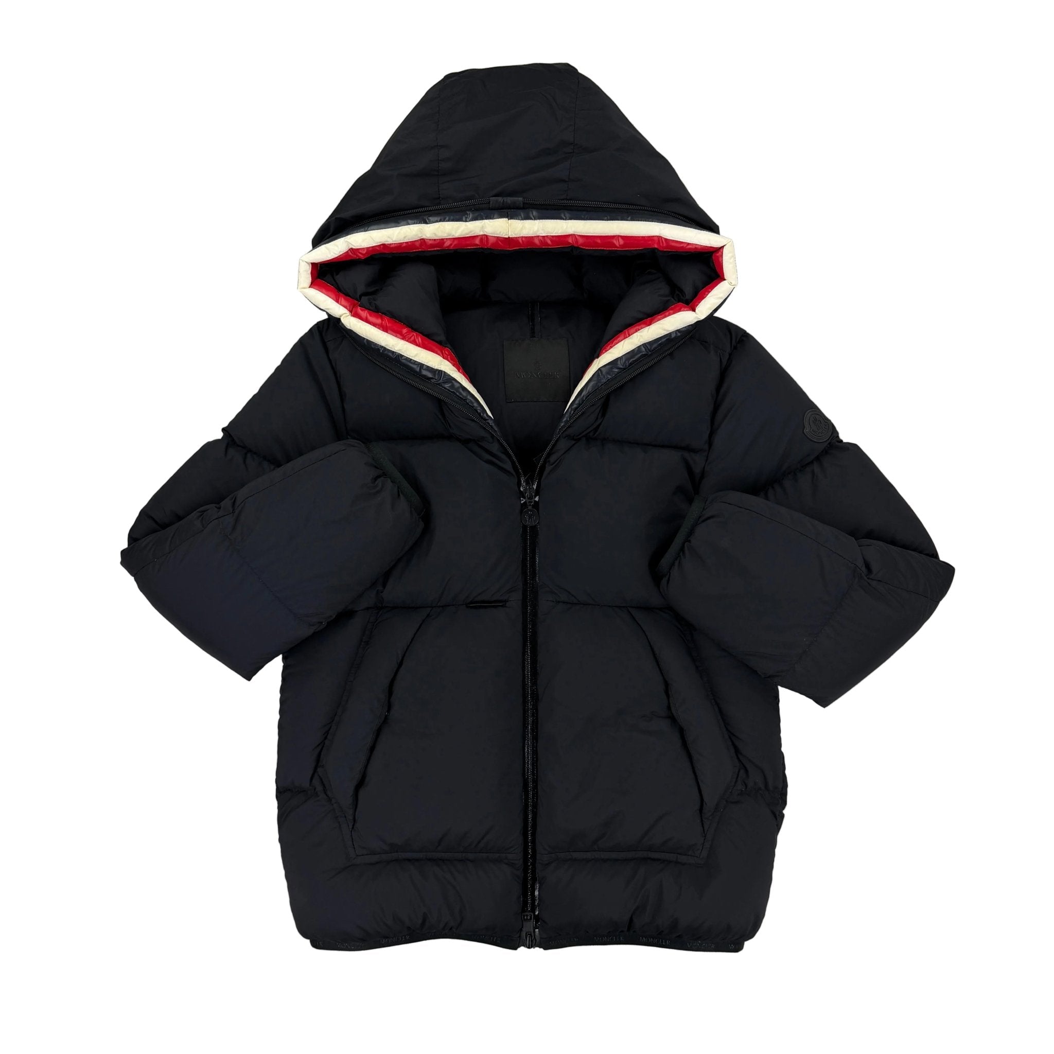 Moncler Men’s Black Champsaur Jacket Black Badge - Size 0 - Morely TrendsMoncler Type here:)