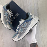 Dior B30 Men’s Baby Blue & White Trainers - 44 (Fit Uk 10)
