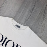 Christian Dior Men’s White T-shirt - XS Oversized - Morely TrendsDior Type here:)