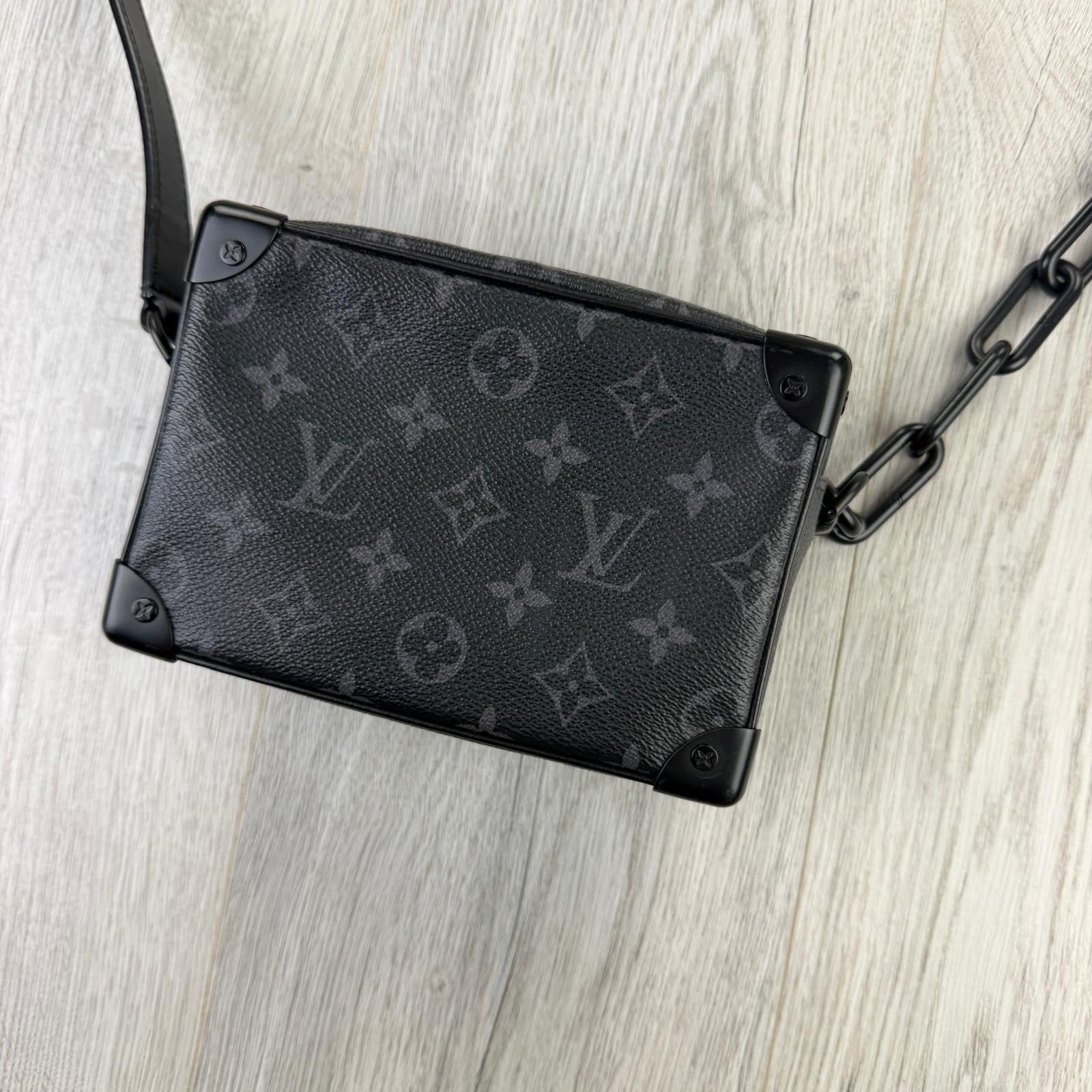 Louis Vuitton Men’s Black Monogram Mini Soft Trunk Bag - Morely TrendsLouis Vuitton Type here:)