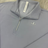 Alo Men’s Baby Blue 1/4 Zip Fleece