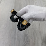 Versace Women’s Black & Gold Sunglasses