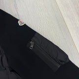 Moncler Men’s Black Maglia Tricot Cardigan - XL