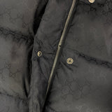 Gucci Men’s GG Jacquard Nylon Padded Down Jacket - Size 50 (L/XL)
