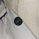 Canada Goose Men’s Light Grey Black Badge Windbreaker Jacket - XL - Morely TrendsCanada goose Type here:)