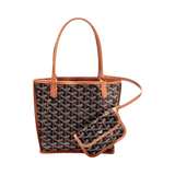 Goyard Anjou Mini Bag Black Tan