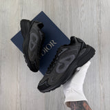 Dior B30 Countdown Tech Black Trainers - 42 (Fit Uk 8)