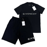 Givenchy Men’s Black T-shirt & Short Set - Morely TrendsGivenchy Type here:)