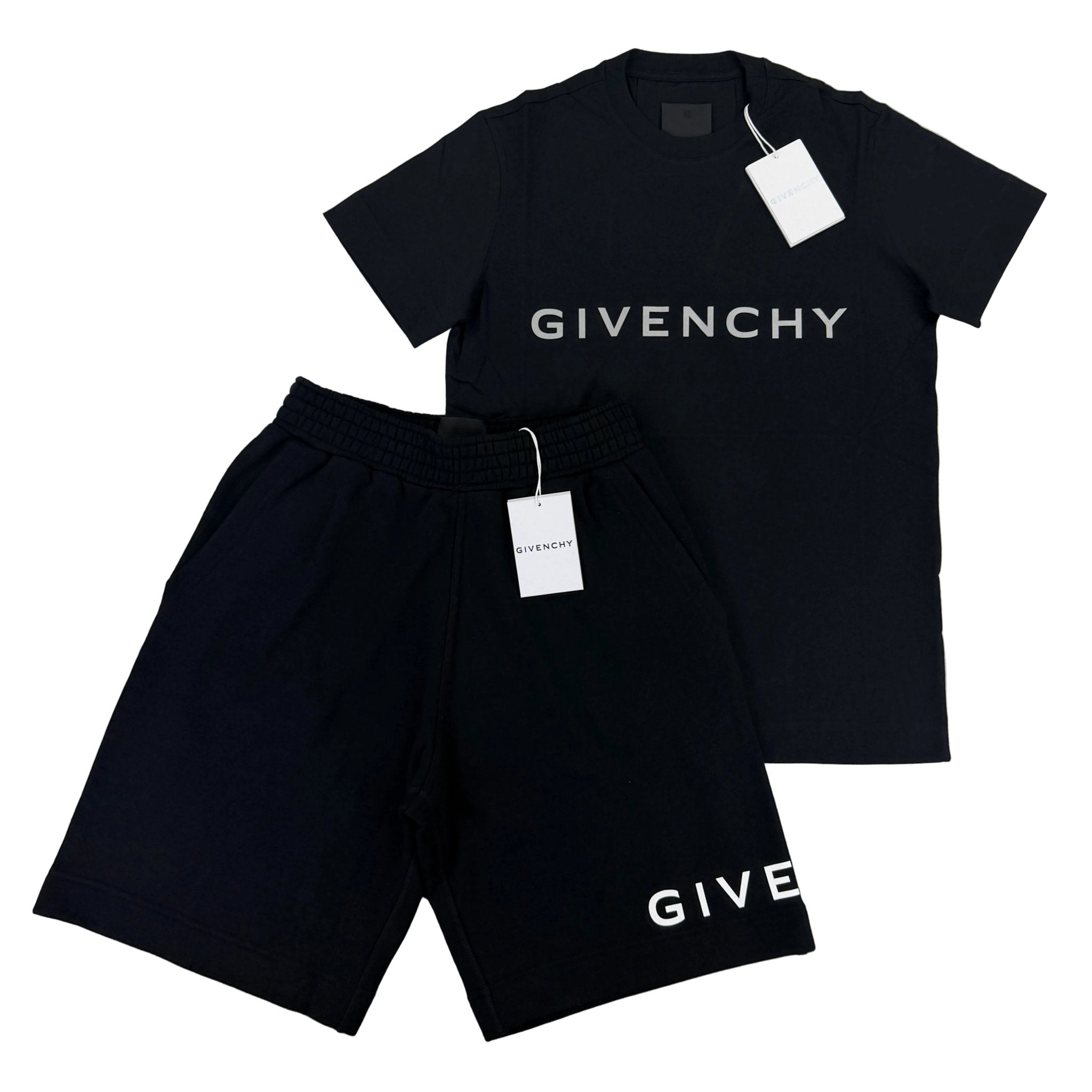 Givenchy Men’s Black T-shirt & Short Set - Morely TrendsGivenchy Type here:)