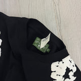 Denim Tears Men’s Black Longsleeve T-shirt - Medium