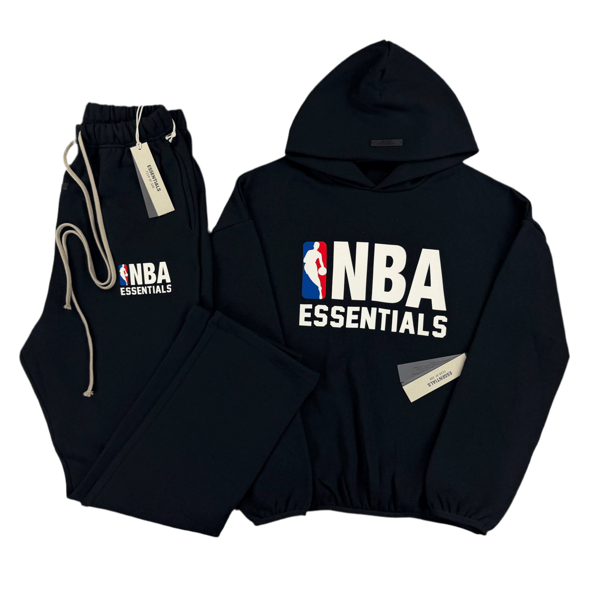 Essentials x NBA Men’s Black Full Tracksuit - Morely TrendsEssentials x NBA Type here:)