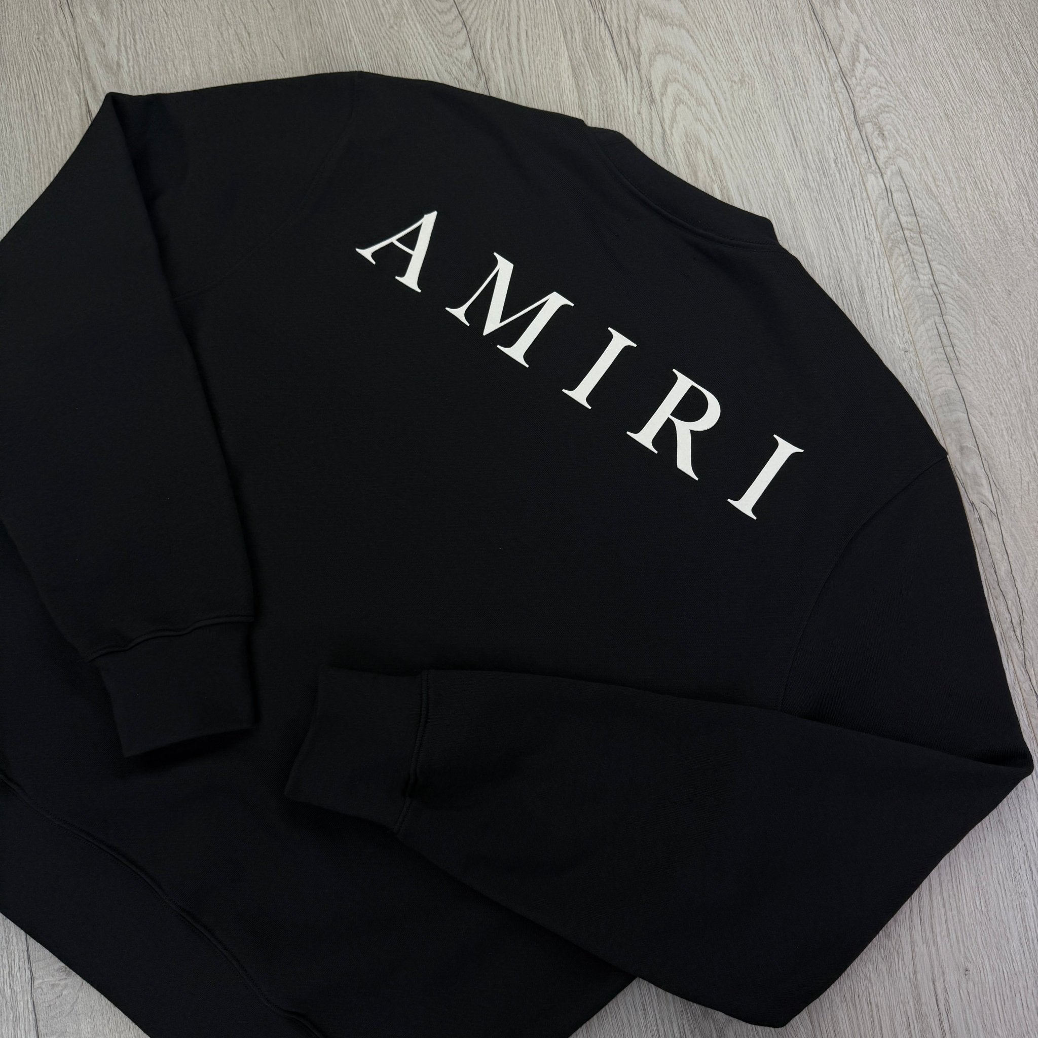 Amiri Men’s Black MA Logo Crewneck Jumper - Morely TrendsAmiri Type here:)