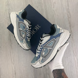 Dior B30 Men’s Baby Blue & White Trainers - 44 (Fit Uk 10)