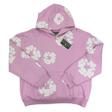 Denim Tears Baby Pink Pullover Hoodie