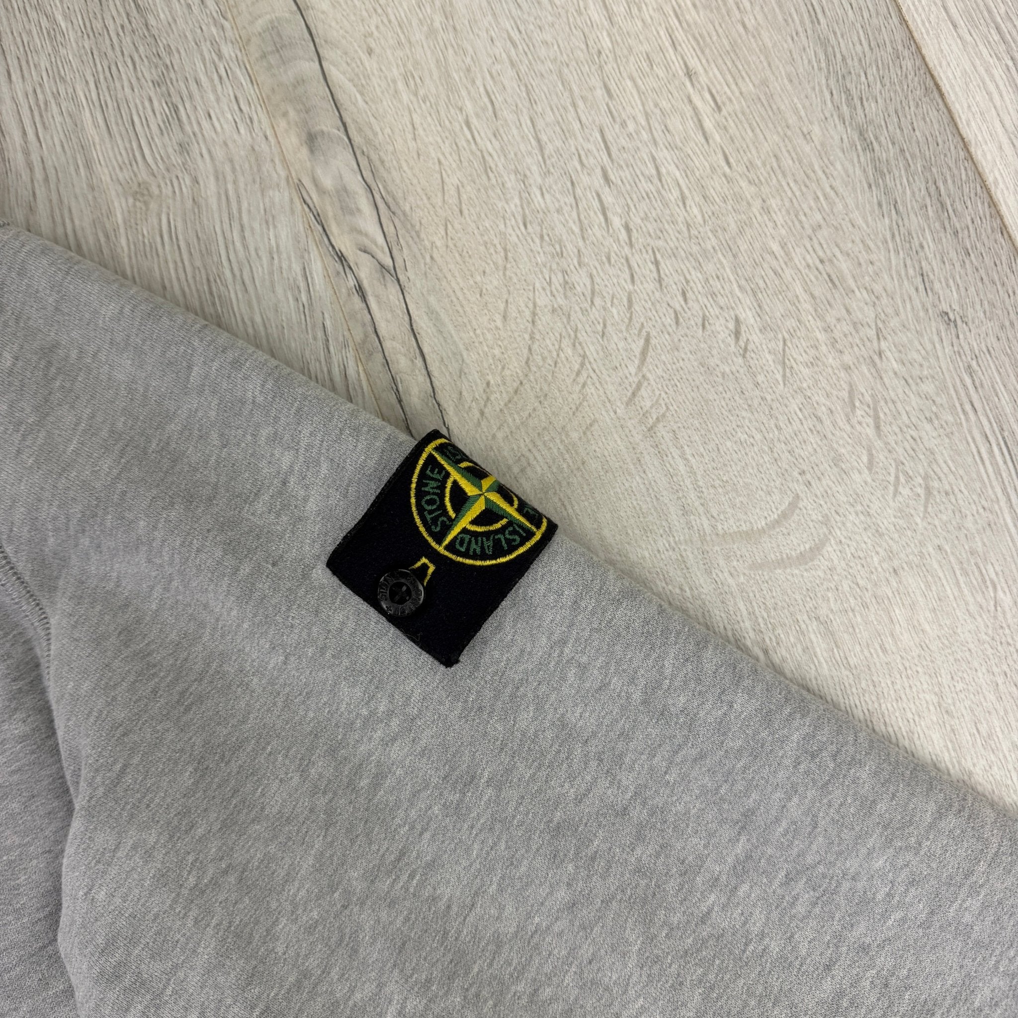 Stone Island Men’s Grey Zip-up Hoodie - Small - Morely TrendsStone Island Type here:)