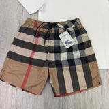 Burberry Men’s White T-shirt & Shorts Set