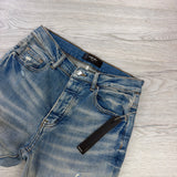 Amiri Men’s Blue MX1 Distressed Ripped Jeans - Uk 30 - Morely TrendsAmiri Type here:)