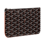 Goyard Senat PM Pouch Black Tan