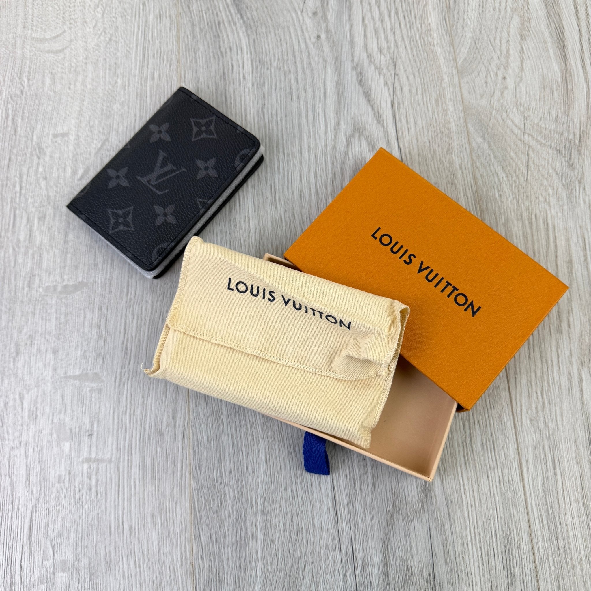 Louis Vuitton Black Pocket Organiser - Morely TrendsLouis Vuitton Type here:)