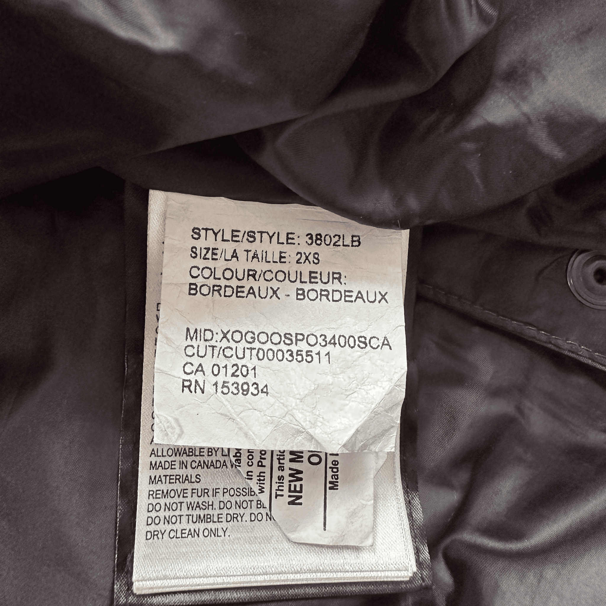 Canada Goose Bordeaux Shelburne Black Label Women's Jacket - Morely TrendsCanada Goose Type here:)