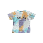 Celine Tie - Dye & Black Studded Logo T-Shirt - Morely TrendsCeline Type here:)
