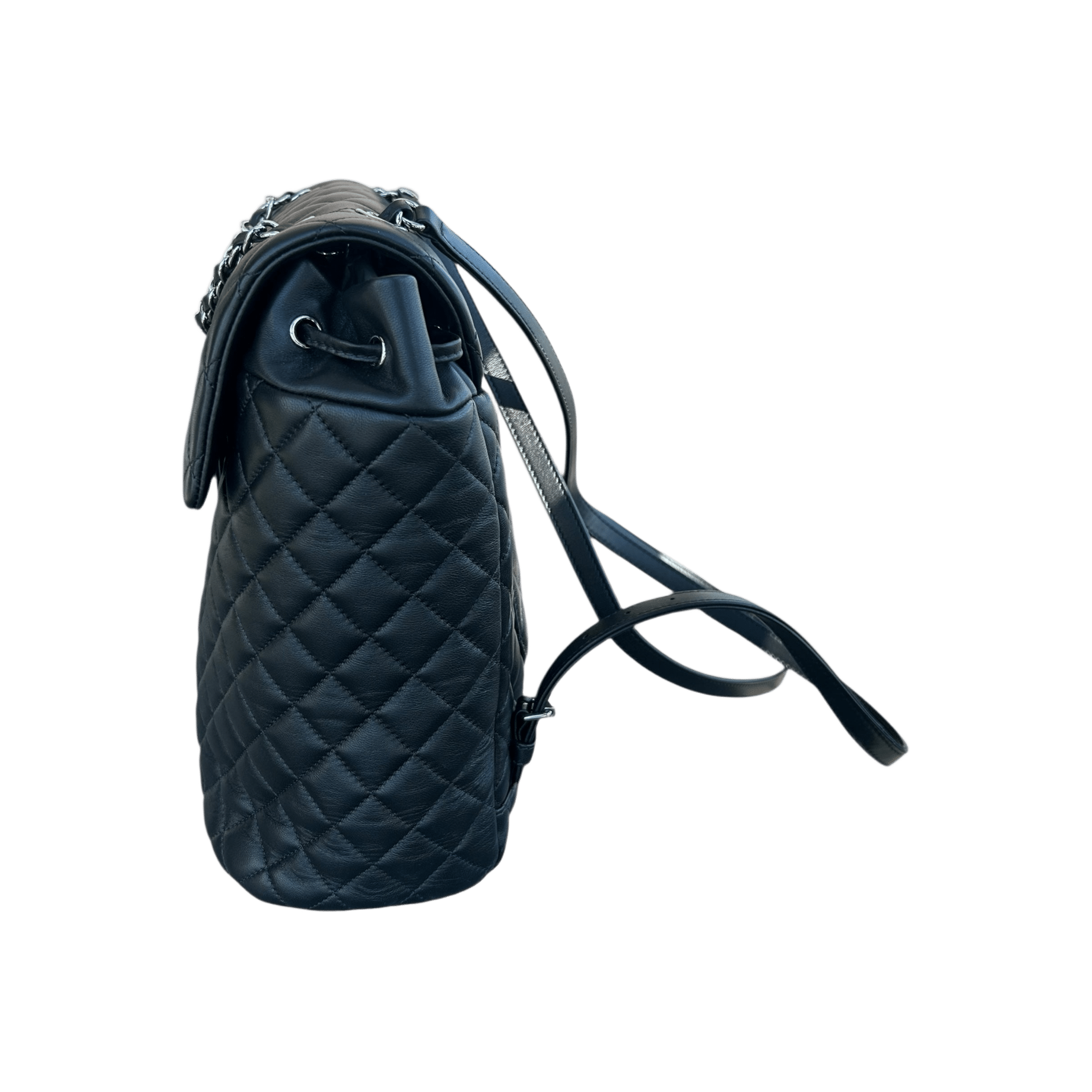 Chanel Black Lambskin Quilted Large Urban Spirit Backpack - Morely TrendsChanel Type here:)