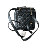 Chanel Black Lambskin Quilted Mini Urban Spirit Backpack - Morely TrendsChanel Type here:)
