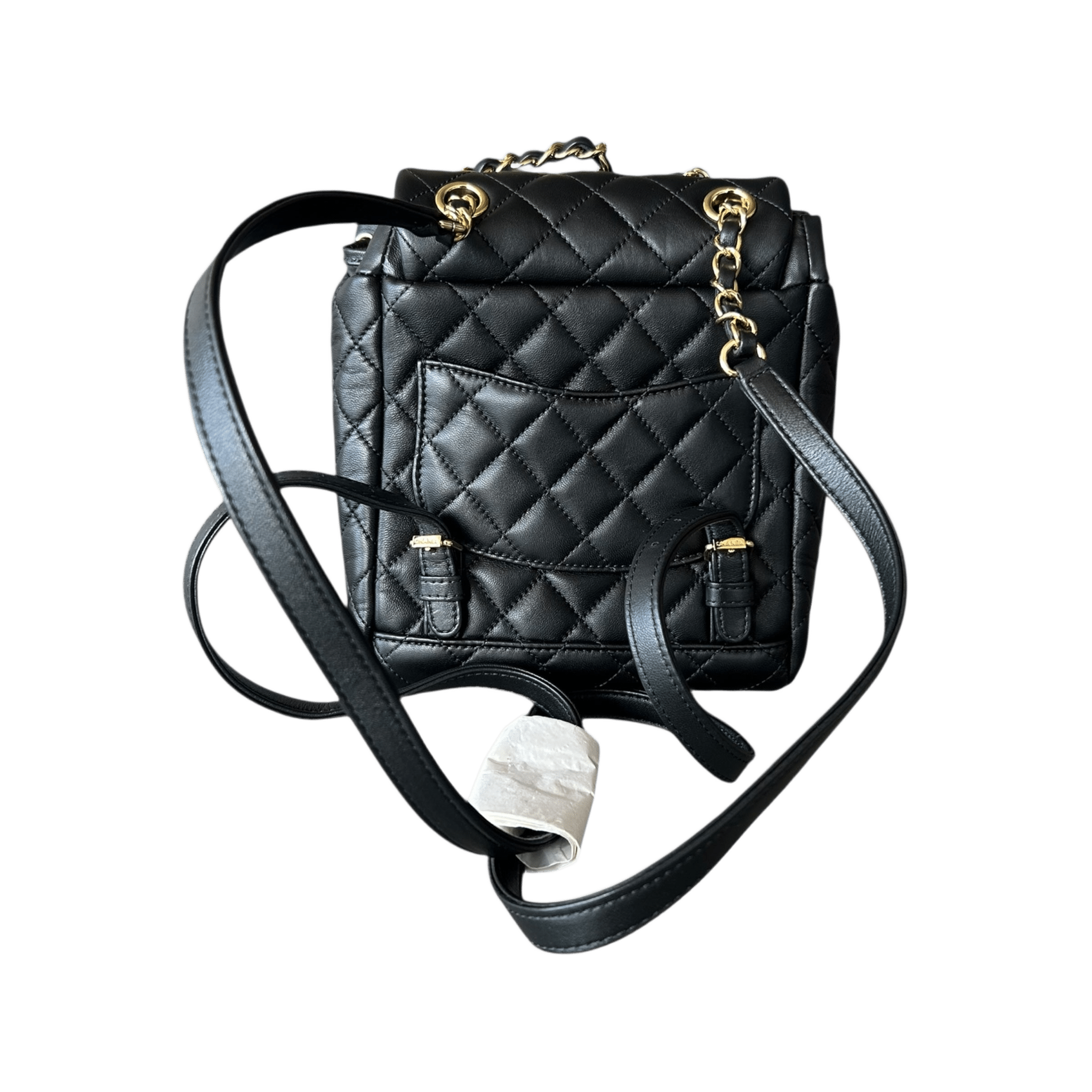 Chanel Black Lambskin Quilted Mini Urban Spirit Backpack - Morely TrendsChanel Type here:)